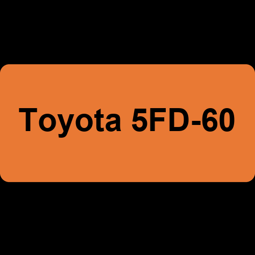 Toyota 5FD-60